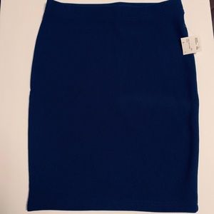 Brand new! Royal Blue Knee Length Pencil Skirt